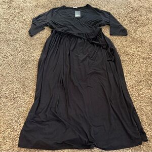 Chic Black Long Sleeve Dress